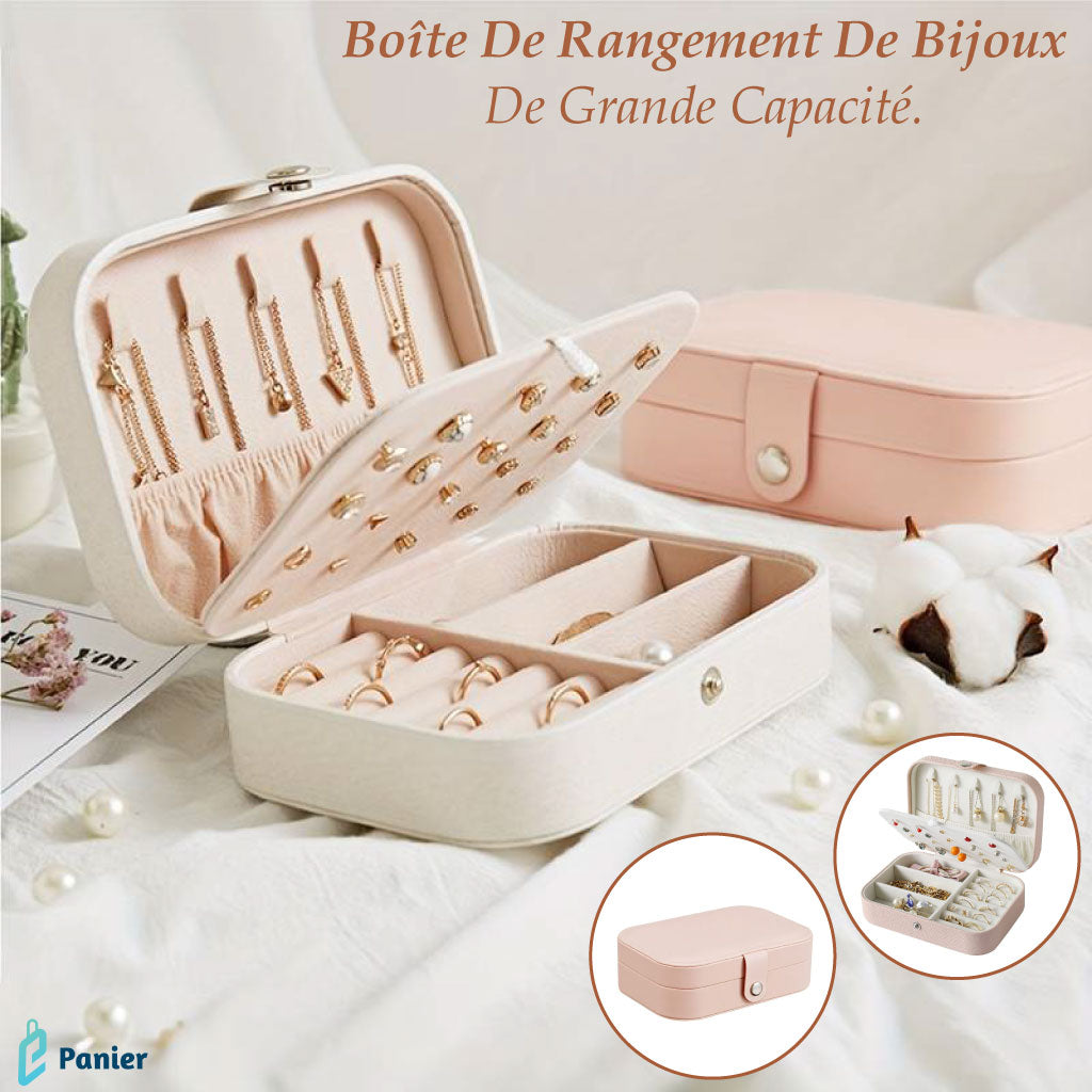 Boîte De Rangement De Bijoux De Grande Capacité  Un Cadeau Parfait Pour Elle