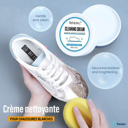 Crème Nettoyante Instantanée Pour Les Taches De Chaussures