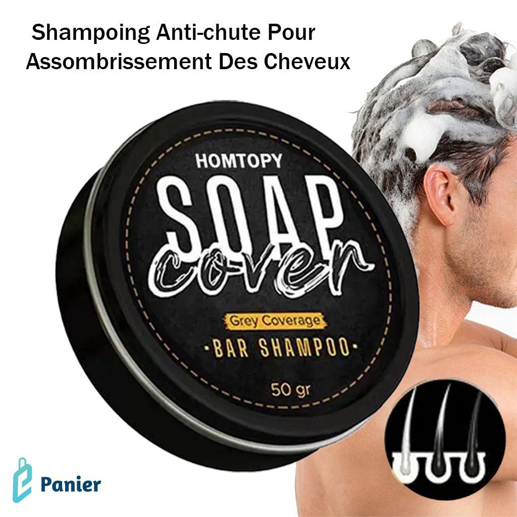 Shampoing Savon anti-chute pour assombrissement des cheveux