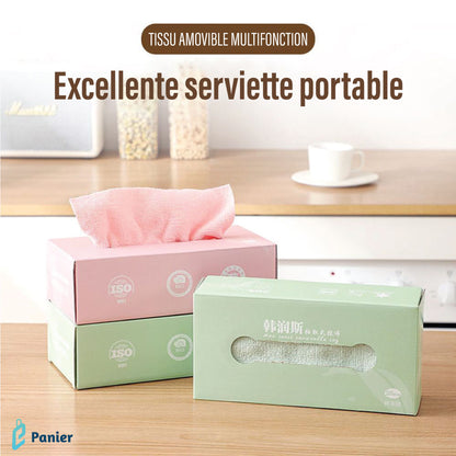 Serviette De Vaisselle Reutilisables Absorbante D'eau Multifonctionnel Pour Cuisine Et Voiure