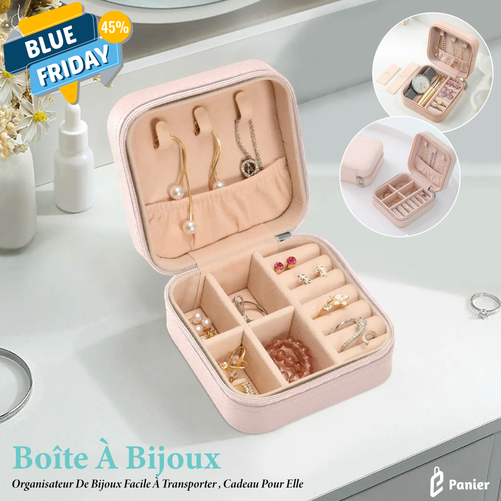 Coffret À Bijoux Chic Solution De Rangement De Bijoux  Un Cadeau Parfait Pour Elle