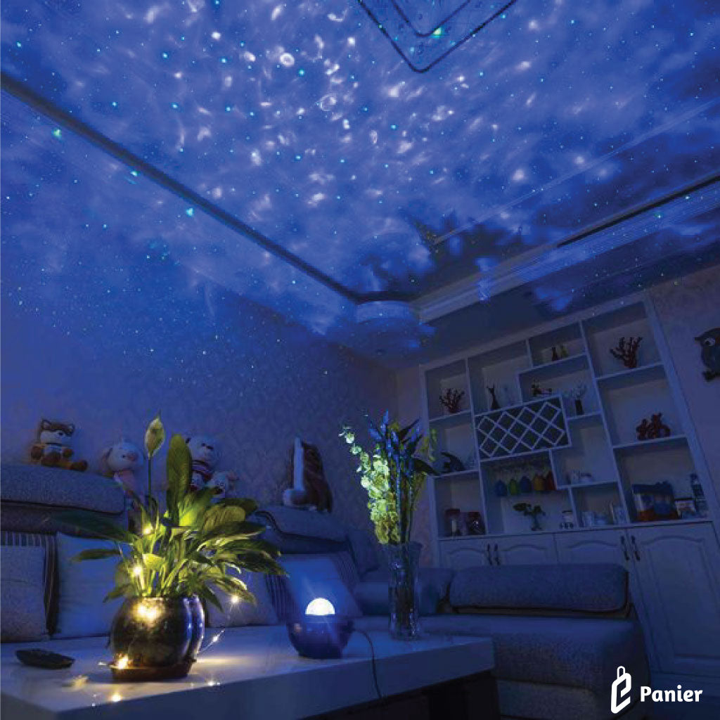 Projecteur Led Ciel Étoilé Et Galaxie, Haut-parleur Bluetooth Intégré ( PREMIER QUARTILE )