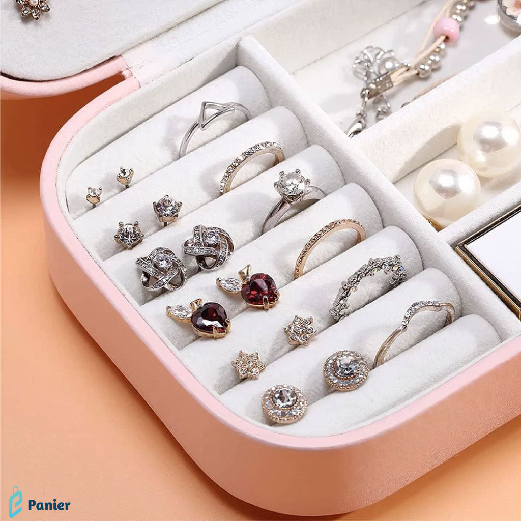 Boîte De Rangement De Bijoux De Grande Capacité  Un Cadeau Parfait Pour Elle