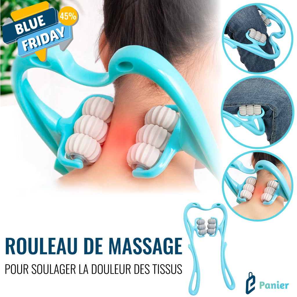 Rouleau De Massage Pour Soulager La Douleur Des Tissus, Relaxation Musculaire Multifonction .