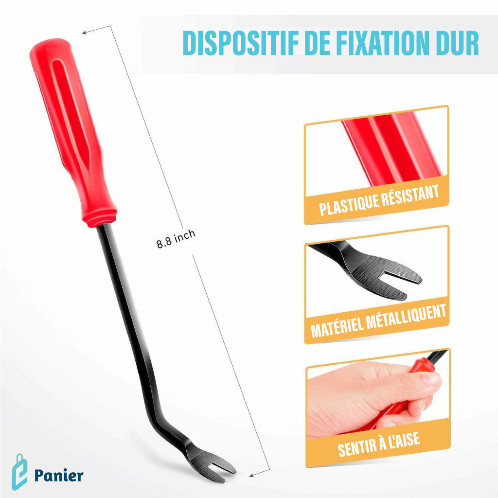 Ensemble de Fixation pour Habillage Pare-choc et Carrosserie Automobile (415 PCS)