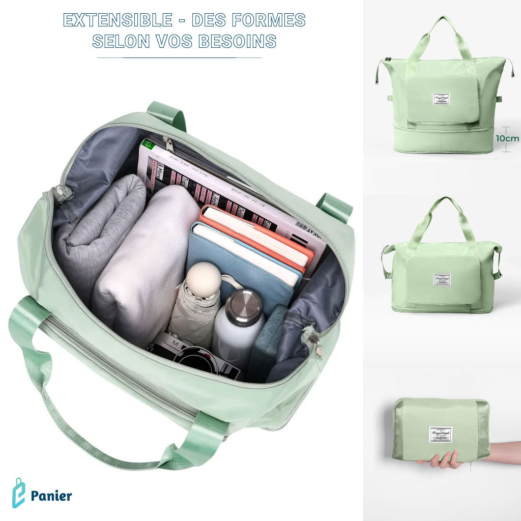 Sac De Voyage Ultime Imperméable Et Pliable De Grande Capacité ( Avec Poche )