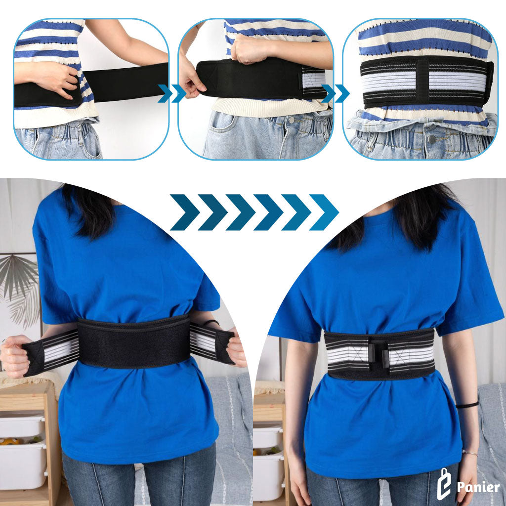 Ceinture De Compression Pour Soulager Les Douleurs Dorsales Et La Sciatique.