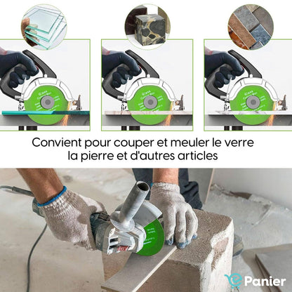 Disque Diamanté Premium 115x22.23x15mm pour Meuleuse d'Angle : La Perfection au Service de Vos Découpes !