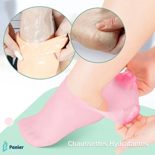 Chaussettes Hydratantes Pour Soin Des Pieds Crevassés