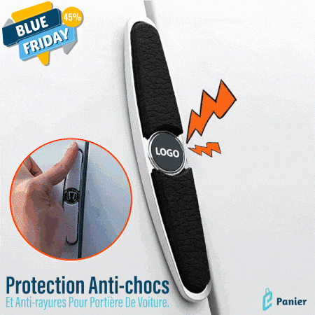 Protection Anti-chocs Et Anti-rayures Pour Portière De Voiture. (4 PCS) Sans Logo